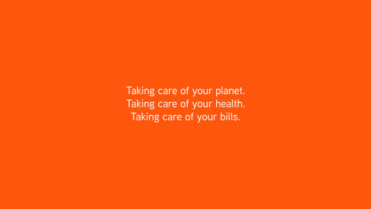 IndiNature slogan - Taking care of you planet. Taking Care of your health. Taking care of your bills.